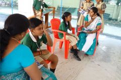 Eye checkup for students conducted on 12.12.2019